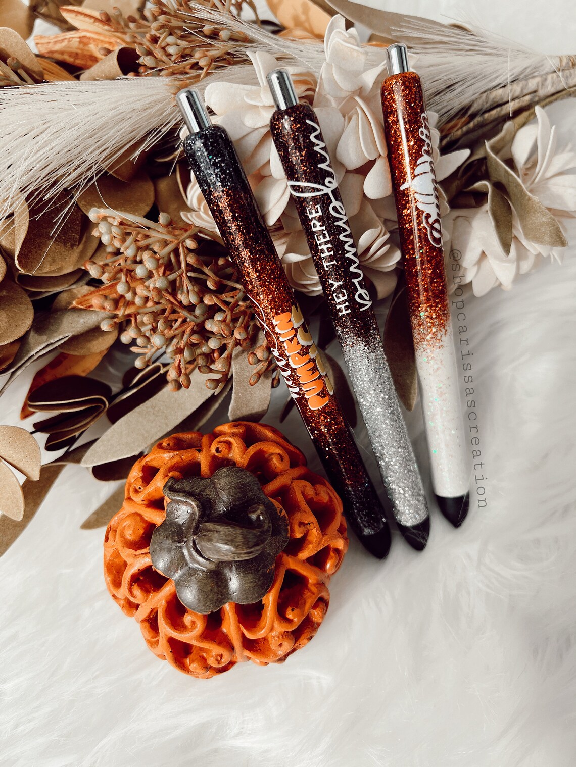 Fall Gel Pens Glitter Gel Pens Ink Joy Gel Pens Pumpkin Etsy