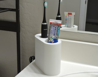 AquaSonic Toothbrush Stand – Electric Toothbrush and Toothpaste Holder