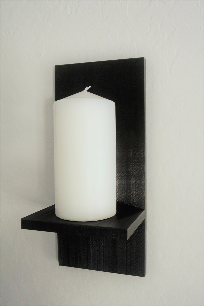 Wall Mounted Candle Holders Wall Sconce set of 2 Etsy
