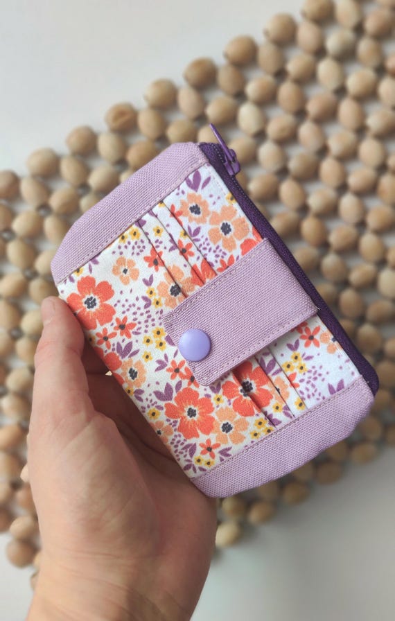 Card Holder Sewing Pattern: Mini Wallet, Coin Purse (PDF Pattern)