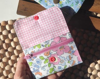 PDF pattern sewing pattern cosmetic bag instant download organizer bag sewing tutorial purse pouch coin purse card holder card case