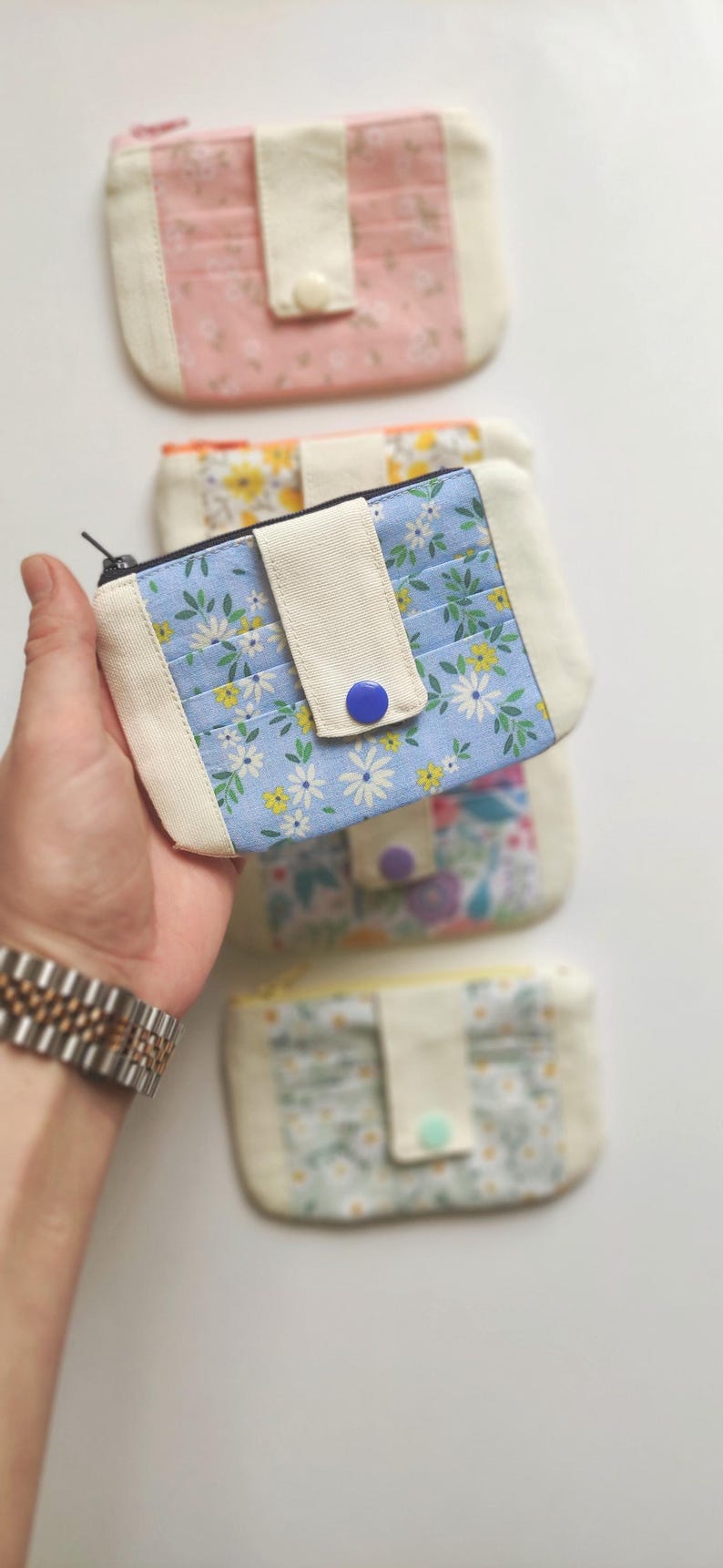 Card Holder Sewing Pattern: Mini Wallet, Coin Purse (PDF Pattern) - Etsy