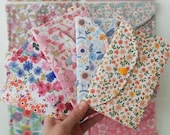 Floral Cosmetic Bag Sewing Pattern: Easy Organizer Tutorial (PDF Pattern)