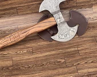 Axes Damascus steel handmade, gift for him Anniversary gift valentine gift