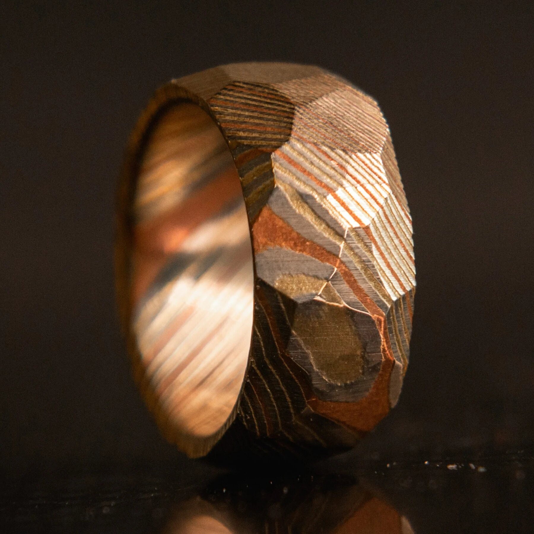 Buy Mokume Gane Rings Online In India Etsy India