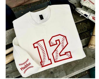 Baseball Sweatshirt, Softball Mom Shirt