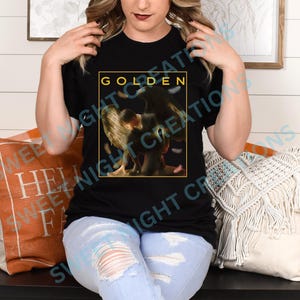Jungkook Golden Shirt, Jungkook Shirt, BTS Jungkook Shirt, Bts Jungkook Merch,  JK Golden Shirt, Jungkook Bts Army Birthday Gift