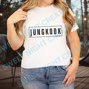 Jungkook Shirt, Jungkook Tee, BTS Shirt, BTS Jungkook Shirt, Bts Jungkook Merch, JK Shirt, Jungkook, Bts Army Birthday Gift, Jungkook Gift
