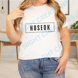 JHope Shirt, Hobi Shirt, BTS Hoseok Shirt, Bts J-hope Shirt, Jhope, J-Hope Shirt, Bts Merch, Unisex Bts Shirt, BTS Gift, Kpop, Birthday Gift