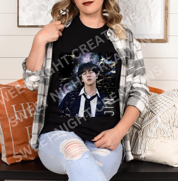 Jin Vintage Shirt, BTS Seokjin Shirt, BTS Jin Vintage Tee, Bts Jin