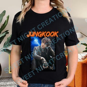 Jungkook T-Shirt, Jungkook Shirt, BTS Jungkook Tee, Bts Jungkook Merch,  JK Shirt, Jungkook, Bts Army Birthday Gift