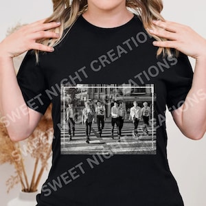 BTS Vintage Style Shirt, BTS Shirt, BTS Vintage Tee, Bts Ot7 Merch, Bts Army Birthday Gift, Bts Gift Shirt, Bangtan Shirt, Bangtan Vintage
