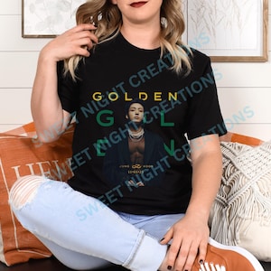 Jungkook Golden Shirt, Jungkook Shirt, BTS Jungkook Shirt, Bts Jungkook Merch,  JK Golden Shirt, Bts Gift, JK Gift, Bts Army Birthday Gift