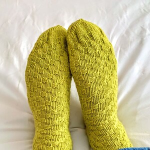 Hand knit alpaca wool socks for women. Cute cozy winter wool socks.