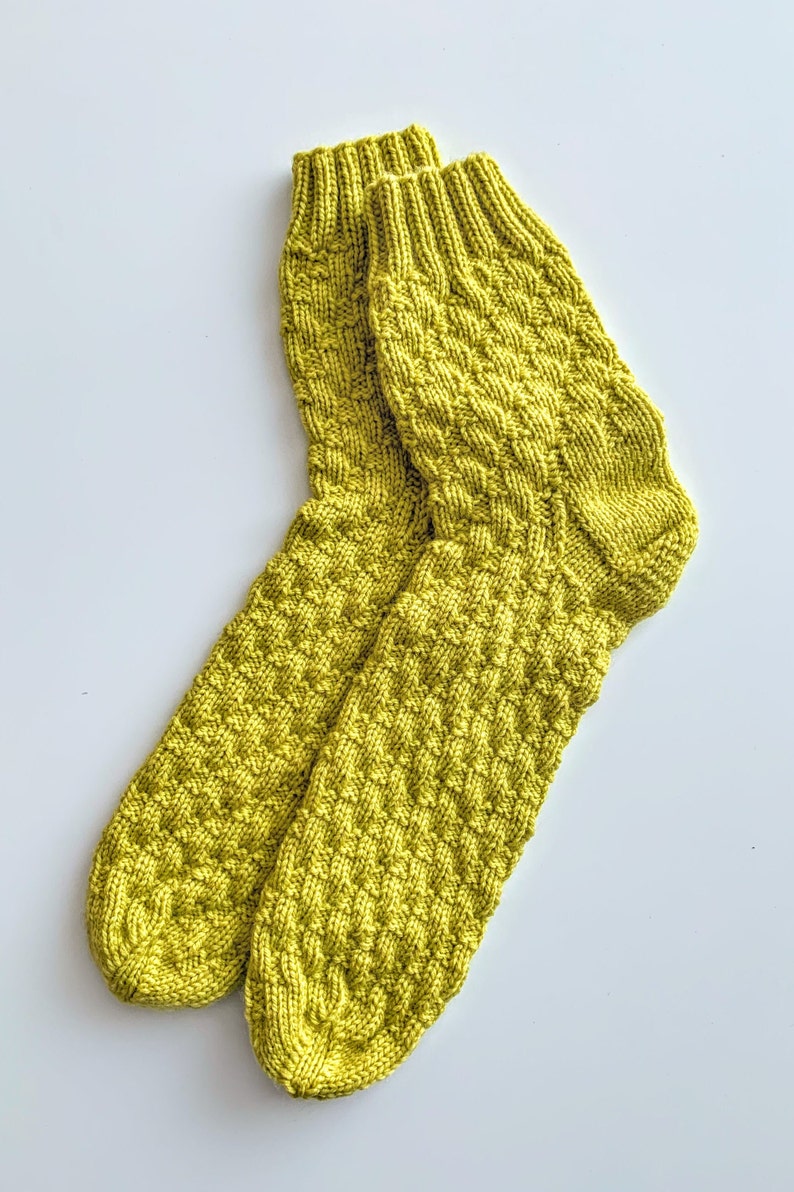 Cozy & Warm: Hand Knitted Alpaca Wool Socks for women image 5