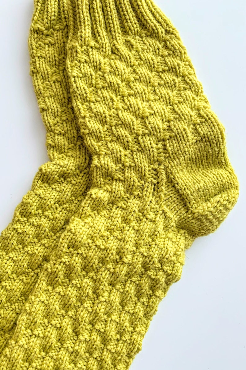 Cozy & Warm: Hand Knitted Alpaca Wool Socks for women image 6