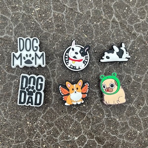 Dog Theme Shoe Charm