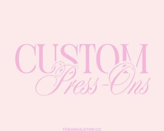 Custom Press On Nails| Tapered Square Nails| Coffin Nails| Long Nails| French Tip Nails| Croc Nails| Cow Nails|Luxury Nails| Bling Nails