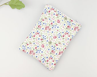 Floral Kindle Case,Quilted Kindle Sleeve, Kindle Cover
