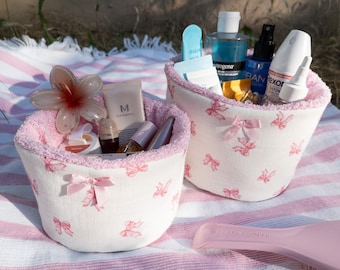 Tajine roze met witte streep - medium - Mon Bazar