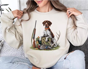 Duck Hunting Dog Shirt, Labrador Retriever Hunter Tee, Waterfowl Hunting Dog Sweatshirt, Hunting Dog Hoodie, Nature Lover Tee, Hunting Time