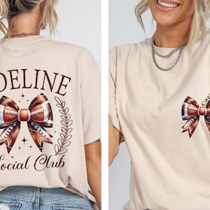 Sideline Social Club Shirt, Custom Soccer Social Club Shirt, Soccer Mom Name Shirt, Cute Soccer Mama Shirt, Mothers Day, Gift For Soccer Mom