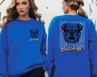 Bulldogs Shirt, Team Mascot Shirt,  Bulldogs Fan Sweatshirt, Bulldogs School Shirt, Bulldogs Team Shirt, Bulldogs Football Tee, Game Day Tee