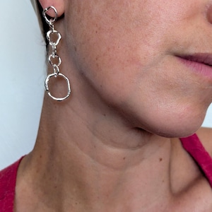 Caim Earrings (sterling silver)