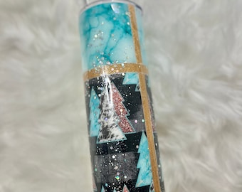 Christmas Tumbler Glitter Christmas Tumbler Plaid Tumbler 30oz Tumbler Epoxy Tumblers