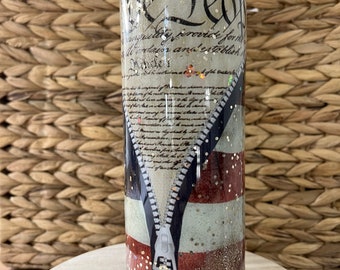 We the People Skinny Tumbler We the people American Flag Tumbler American Flag USA USA Skinny Tumbler America Tumbler Red white and blue