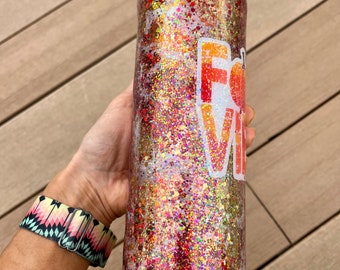 Fall Vibes Pumpkin Spice Tumbler Halloween Tumbler Fall Tumbler Halloween  Trick or Treat Epoxy Glitter Halloween Tumbler Fall Tumbler 30oz.