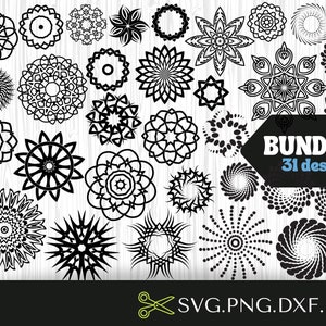 MANDALA SVG BUNDLE/Mandala Svg/Mandalas Svg