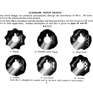Singer Automatic 306 306K and 306W Sewing Machine Manual Users Guide ...