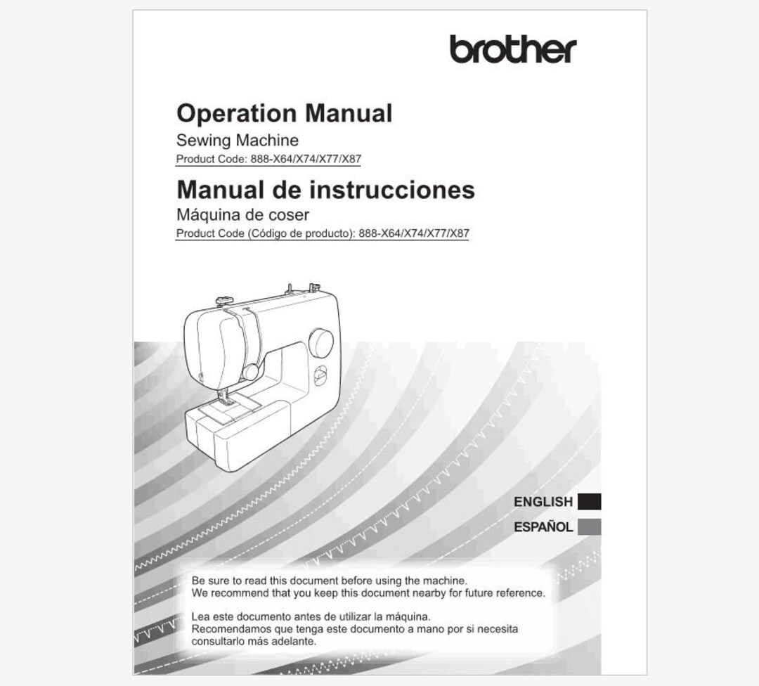 Brother LX3817, LX3817A and LX3817G Instruction Manual Instant
