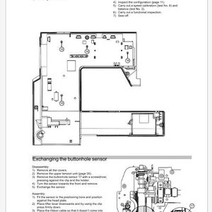 Manuale di riparazione e regolazione della macchina per cucire Bernina Activa 145 PDF Download istantaneo immagine 7