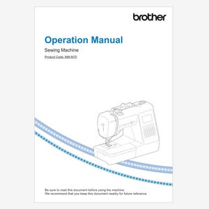 Brother Innov-is A150 Operation Instruction Manual Instant Download