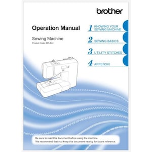 Brother XR3250, XR-3250 Operator&#39;s Instruction Manual Instant Download