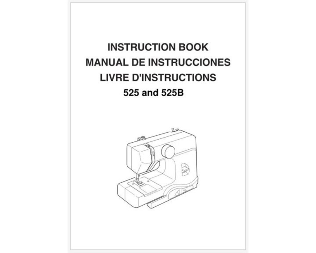 Janome Marine Magic and Mystical Mint 525 525b Instruction Manual