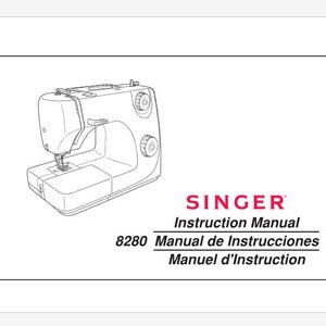 Singer Model 8280 Instruction Manual Instant Download