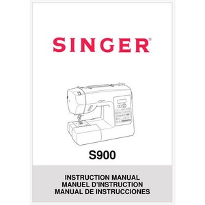Singer Inspiration S900 Instruction Manual Operation Manual Instant Download