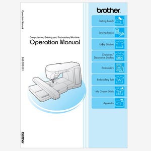 Brother Innov-is 4000 and 4000D Instruction Manual Instant Download