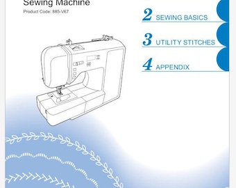 Brother XR1300, XR-1300 Operator's Instruction Manual Instant Download