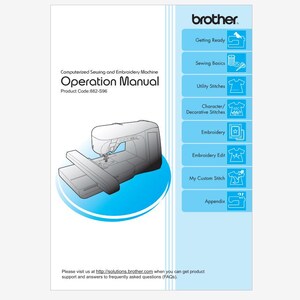 Brother Isodore Innov-is 5000 Operation Instruction Manual Instant Download