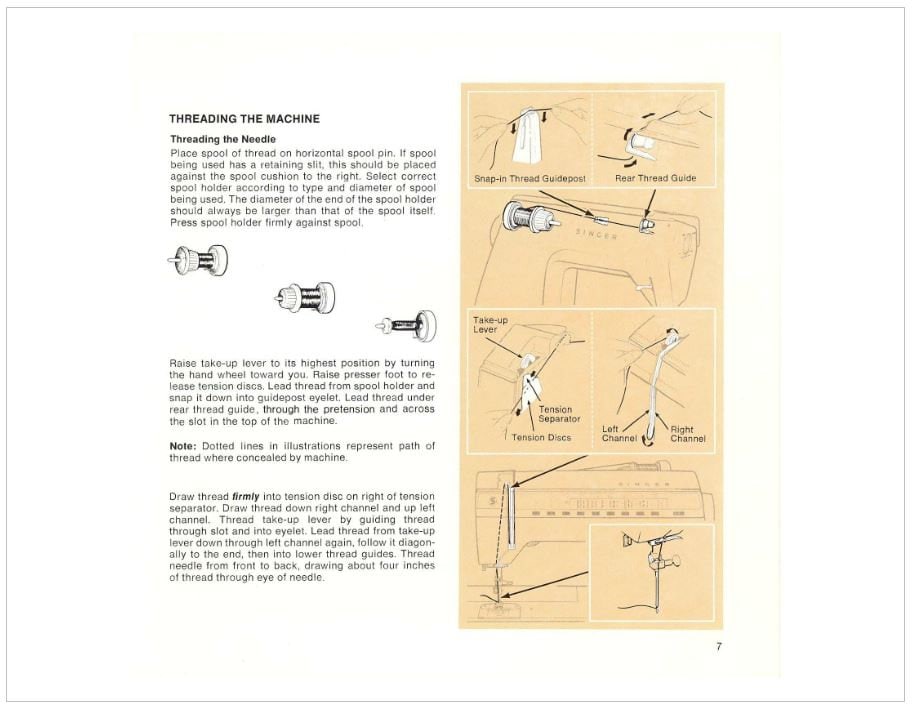 Singer Athena 2000 Sewing Machine Manual Owners User