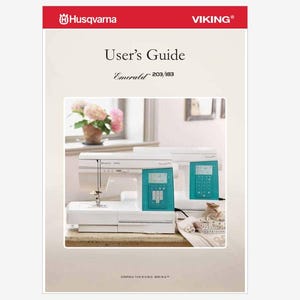 Husqvarna Viking Emerald 183 and 203 Operation Instruction Manual Instant Download