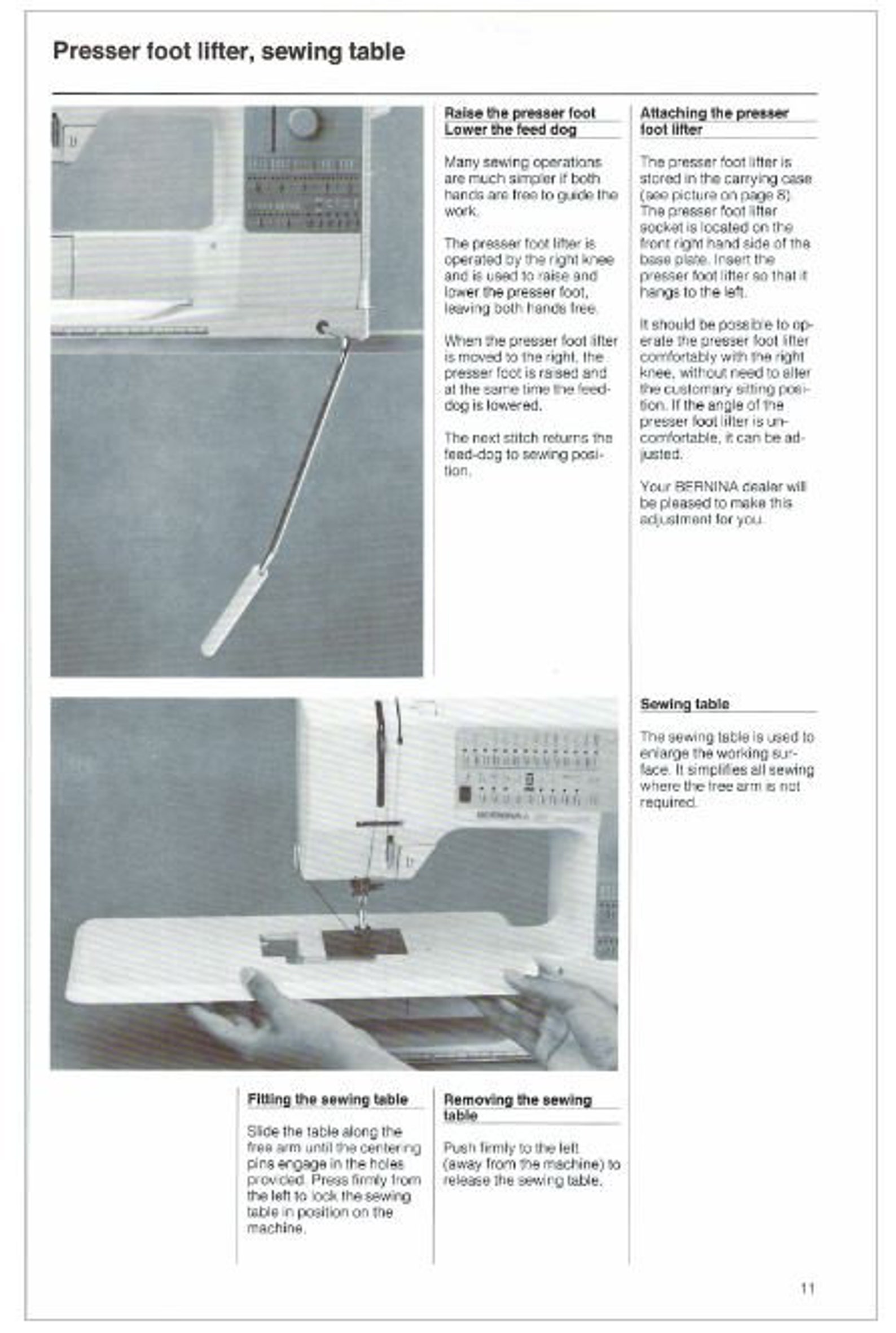 Bernina 1230 Sewing Machine Owner's User's Instruction Manual PDF