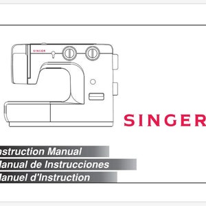 Singer Model 1525  Instruction Manual Operator&#39;s Manual