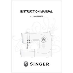 Singer M1150 and M1155 Instruction Manual Instant Download