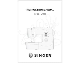 Singer M1150 and M1155 Instruction Manual Instant Download
