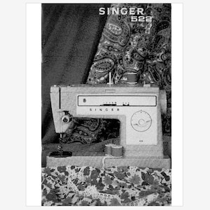 1977 Singer Model 522 Operator&#39;s Instruction Manual PDF